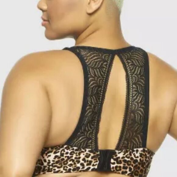 NWT ParamounrPlunge Contour Bra with Lace T-BackIn Size 32DD - Picture 3 of 7